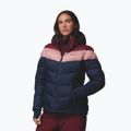 Moteriška slidinėjimo striukė Columbia Abbott Peak II Ins collegiate navy/rich wine/eraser pink
