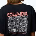 Moteriški turistiniai marškinėliai Columbia Rolling Bend Graphic Oversized Tee black/mountainview 6