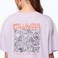 Moteriški turistiniai marškinėliai Columbia Rolling Bend Graphic Oversized Tee lavender pearl/mountainview 6