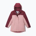 Vaikiška slidinėjimo striukė Columbia Hikebound II Long Insulated eraser pink/rich wine