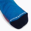 Smartwool Hike Light Cushion Ankle Trekking kojinės mėlynai oranžinės SW001611E18 4