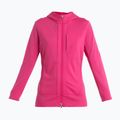 Icebreaker moteriška trekingo striukė Quantum III Zip Hood tempo/electron pink/cb 8