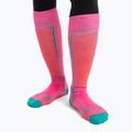 Vyriškos slidinėjimo kojinės Icebreaker Ski+ Medium OTC tempo/flux green/earth 2