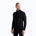 Vyriškas termoaktyvus džemperis icebreaker 260 Tech LS Half Zip black