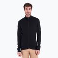 Vyriškas žygio džemperis icebreaker Merino 260 Quantum IV Zip black