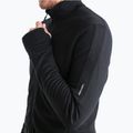 Vyriškas žygio džemperis icebreaker Merino 260 Quantum IV Zip black 5