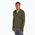 Vyriška Icebreaker Merino 260 Quantum IV Zip Hoodie striukė su kapišonu Loden