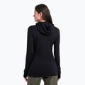 Moteriškas žygio džemperis icebreaker Merino 260 Quantum IV Zip Hoodie black 3