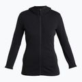 Moteriškas žygio džemperis icebreaker Merino 260 Quantum IV Zip Hoodie black 7