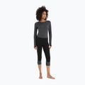 Moteriški termoaktyvūs marškinėliai icebreaker ZoneKnit 260 jet hthr/black/metro hthr/cb 2