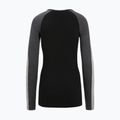 Moteriški termoaktyvūs marškinėliai icebreaker ZoneKnit 260 jet hthr/black/metro hthr/cb 9