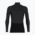 Vyriškas šiltas džemperis Icebreaker ZoneKnit 260 Half Zip jet heather/black/metro heather/cb 7