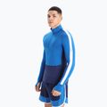 Vyriški termoaktyvūs marškinėliai icebreaker ZoneKnit 260 Half Zip lazurite/royal navy/snow/cb