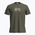 Vyriški žygio marškinėliai icebreaker Merino 150 Tech Lite SS Tee Adventure Ride loden