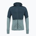 Vyriškas žygio džemperis icebreaker Merino 200 RealFleece Descender Zip Hoodie abyss/blue ash/black