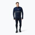 Vyriški Smartwool Intraknit Merino Tech 1/4 Zip termo megztiniai tamsiai mėlyni SW016670092 6