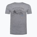 Vyriški marškinėliai Smartwool Wilderness Summit Graphic Tee trekkinginiai marškinėliai šviesiai pilki SW016673545 5