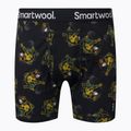 Vyriškos Smartwool Merino Print Boxer Brief Termo bokseriai juodos/geltonos spalvos SW015151857
