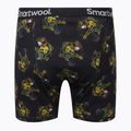 Vyriškos Smartwool Merino Print Boxer Brief Termo bokseriai juodos/geltonos spalvos SW015151857 2