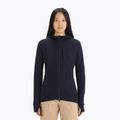 Icebreaker moteriška trekingo striukė Quantum III Zip Hood midnight navy