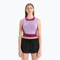 Moteriška termoaktyvi marškinėlė icebreaker Zoneknit Cropped Bra-Tank purple gaze
