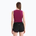 Moteriška termoaktyvi marškinėlė icebreaker Zoneknit Cropped Bra-Tank purple gaze 3