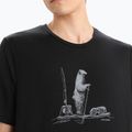Vyriški Icebreaker Tech Lite II Polar Paddle trekingo marškinėliai black 4