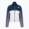 Moteriška vėjo striukė The North Face MA Wind Full Zip white-purple-blue NF0A825DIKC1