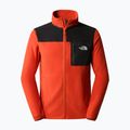 Vyriškas džemperis The North Face Homesafe Full Zip Fleece rudos ir juodos spalvos NF0A55HLSV61