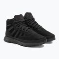 Vyriški Timberland Euro Trekker Mid Leather blackout nubuko batai 4
