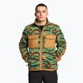 Vyriškas džemperis The North Face Royal Arch FZ rudos ir žalios spalvos NF0A7UJBIOO1