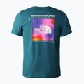 Vyriški trekingo marškinėliai The North Face Foundation Graphic blue NF0A55EFEFS1 2