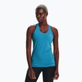Under Armour HeatGear Armour Racer Moterų treniruočių marškinėliai blue 1328962