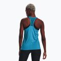 Under Armour HeatGear Armour Racer Moterų treniruočių marškinėliai blue 1328962 2