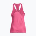 Under Armour HeatGear Armour Racer Moterų treniruočių marškinėliai Pink 1328962 6