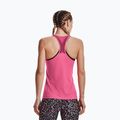 Under Armour HeatGear Armour Racer Moterų treniruočių marškinėliai Pink 1328962 3
