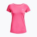 Under Armour UA HG Armour SS moterų treniruočių marškinėliai rožinės spalvos 1328964