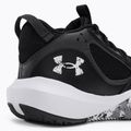 Under Armour GS Lockdown 6 vaikų krepšinio bateliai juodi 3025617 8