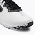 Under Armour Lockdown 6 vyriški krepšinio bateliai balta ir pilka 3025616-101 7