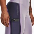 Moteriškos treniruočių tamprės Under Armour Project Rock HG Ankle purple luxe 4