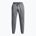 Vyriškos treniruočių kelnės Under Armour Essential Fleece Joggers pitch gray medium heather/white 5