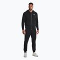 Vyriškos treniruočių kelnės Under Armour Essential Fleece Joggers black/white 2