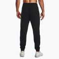 Vyriškos treniruočių kelnės Under Armour Essential Fleece Joggers black/white 3