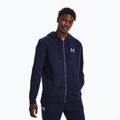 Vyriškas džemperis Under Armour Essential Fleece FZ Hood midnight navy/white