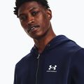Vyriškas džemperis Under Armour Essential Fleece FZ Hood midnight navy/white 4