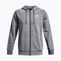 Vyriški Under Armour Essential Fleece Full Zip Hood Training Sweatshirt Grey 1373881 5