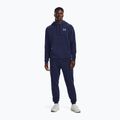 Vyriškas džemperis Under Armour Essential Fleece Hoodie midnight navy/white 2