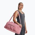 "Under Armour Favorite Duffle" 30 l rožinis elixir/baltas moteriškas treniruočių krepšys 7
