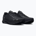 Under Armour Hovr Sonic 6 moterų bėgimo bateliai juoda/juoda/metalinė gun metal 10