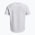 Under Armour Tech Fade vyriški treniruočių marškinėliai raudona ir balta 1377053 4